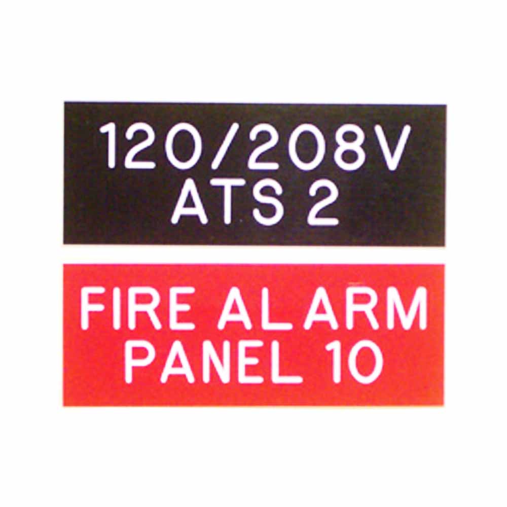 Plastic Nameplates