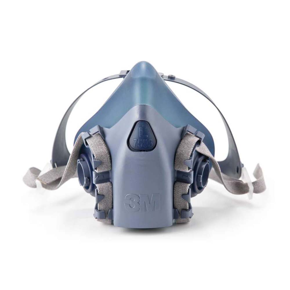 3M 7500 Series Reusable Respirator With Cool Flow Exhalation Valve (Large)