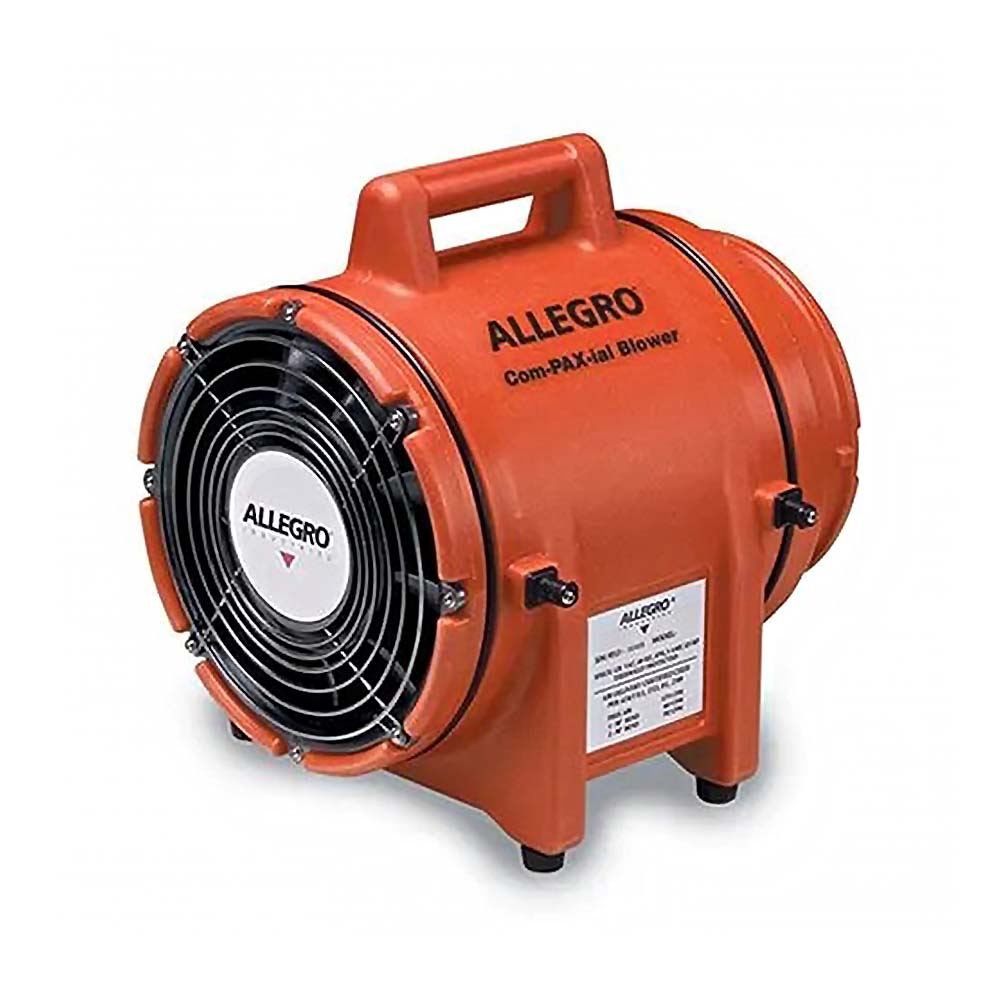 Allegro Industries 9533 Plastic Compaxial Blower, AC, 8"