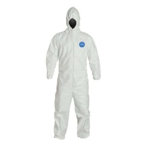 DuPont TY122S Tyvek 400 Coverall Comfort Fit Design Stormflap
