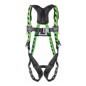 Miller by Honeywell AirCore Full Body Safety Harness, Universal Size-Large/XL, 400 lb. Capacity (AC-TB/UGN), Green